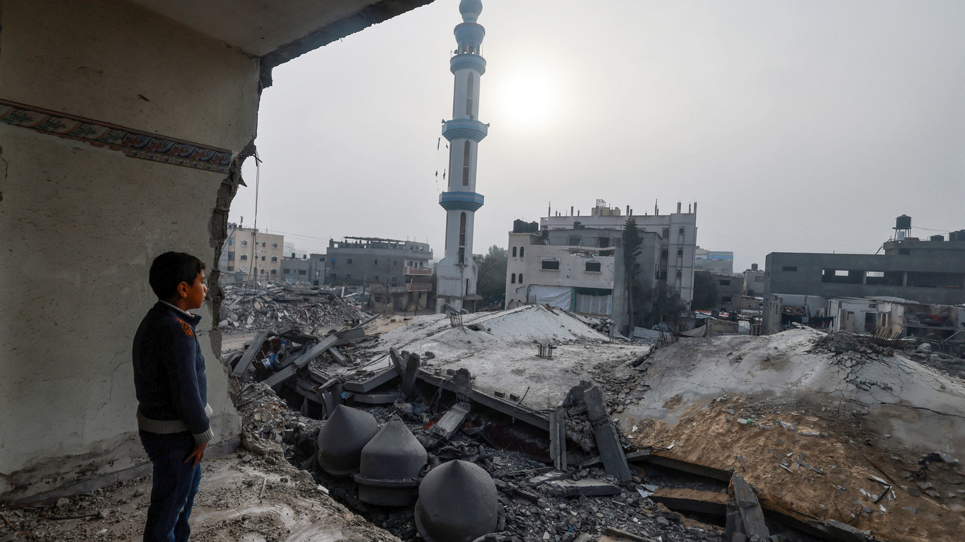Photos: Humanitarian crisis grows in Gaza as mediation attempts resume NPR Staff on February 26, 2024 at 6:36 pm  World