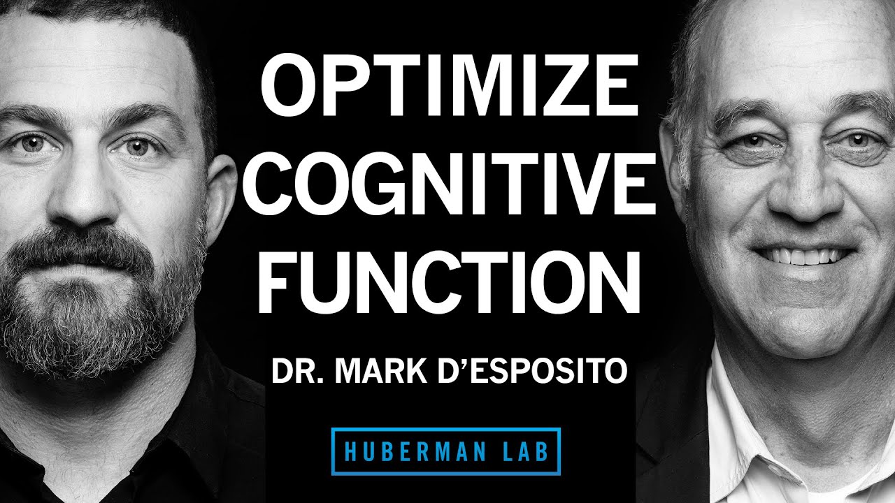 Dr. Mark D’Esposito: How to Optimize Cognitive Function & Brain Health on February 19, 2024 at 1:00 pm