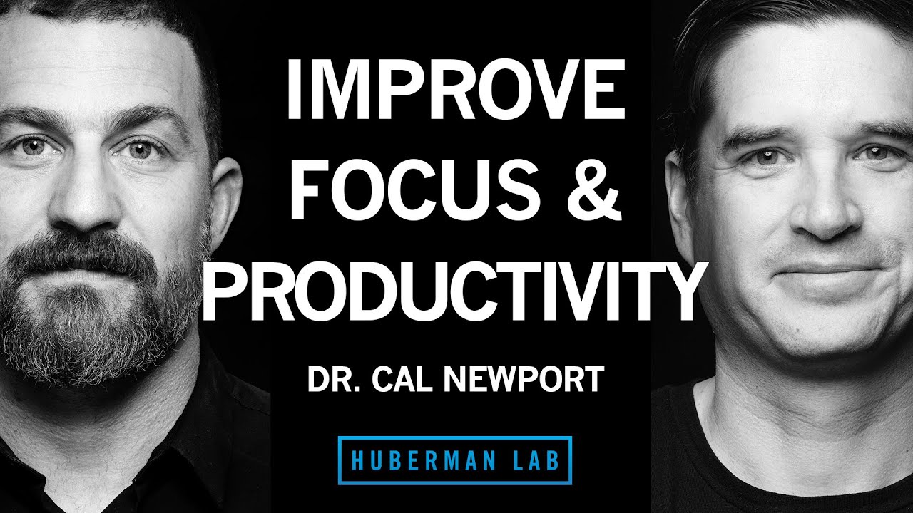Dr. Cal Newport: How to Enhance Focus and Improve Productivity on March 11, 2024 at 12:00 pm